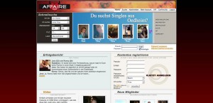 Affaire.com Registrierung