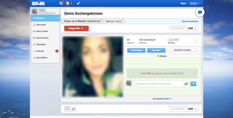 partnersuche zoosk